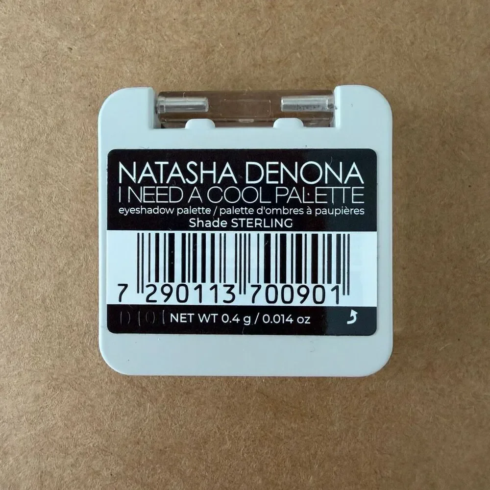 Natasha Denona I Need A Cool Eyeshadow Palette Sterling Single Pan